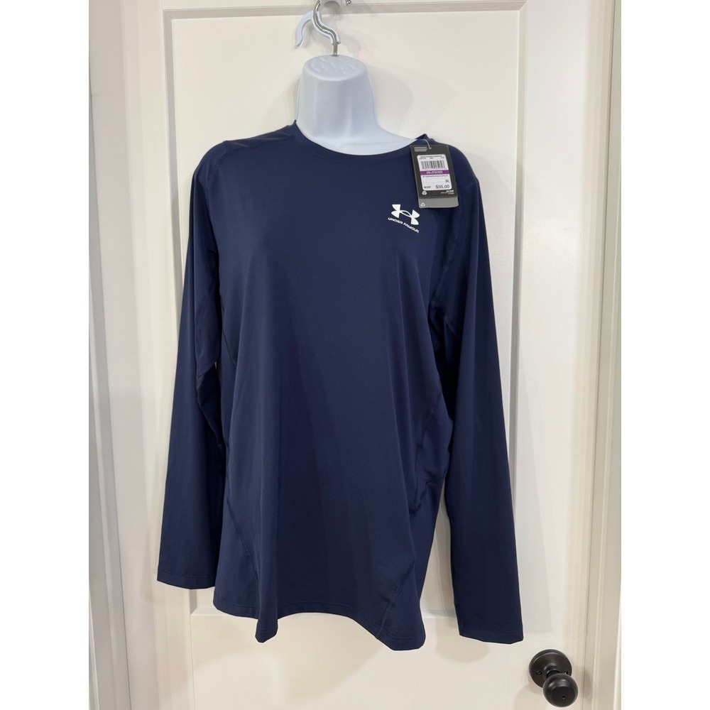Under Armour Men's HeatGear‎ Compression Long-Sleeve T-Shirt 2XL